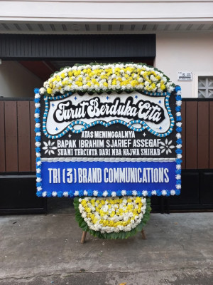 Papan Bunga Duka di Lubuk Baja Kota